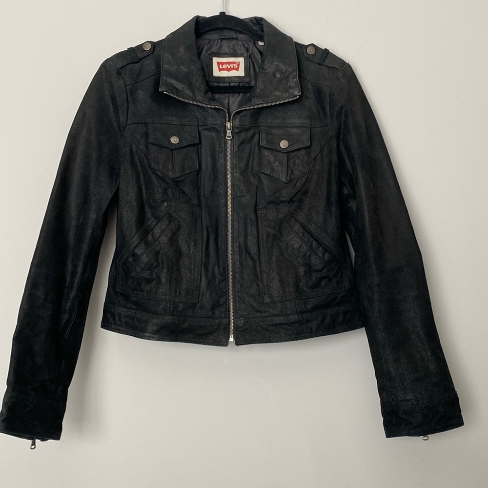 Levi’s Suede bomber jacket